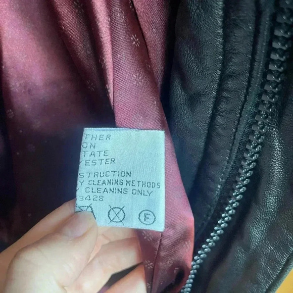 Vintage Montee Leather Bomber Jacket| XL - Picture 12 of 13